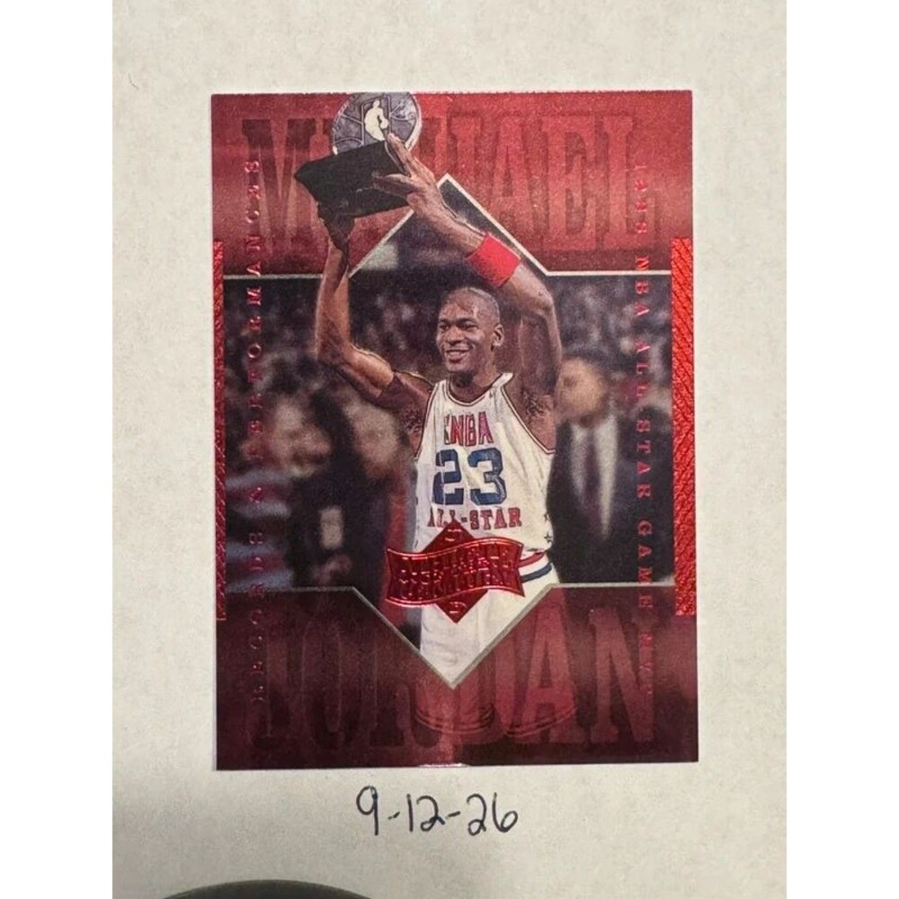 Michael Jordan 1999 Upper Deck Athlete of the Century #59